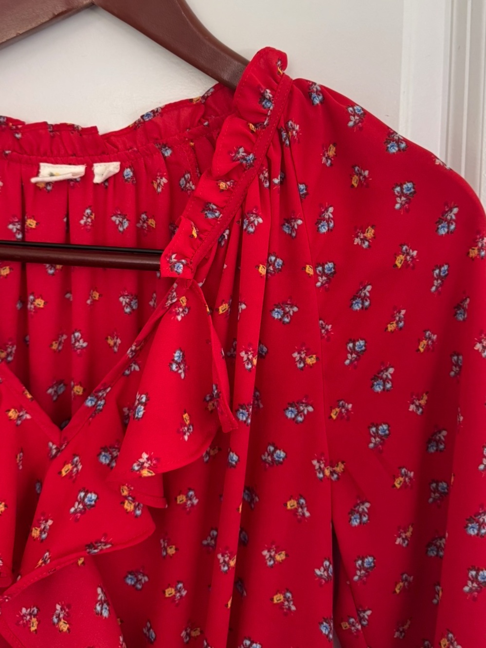 Gap Floral Ruffle Dress - Picture 8 of 13